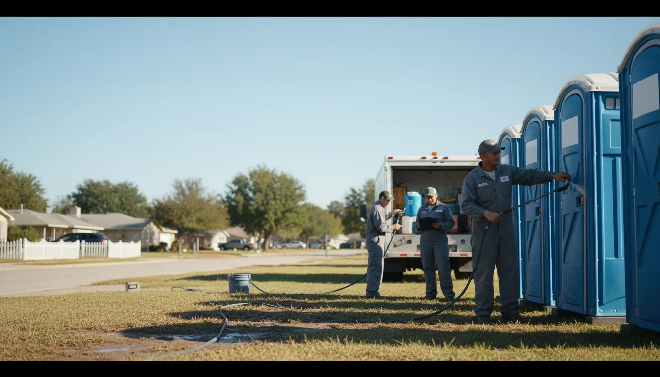 Long-Term Portable Toilet Rental in Roann, IN near me